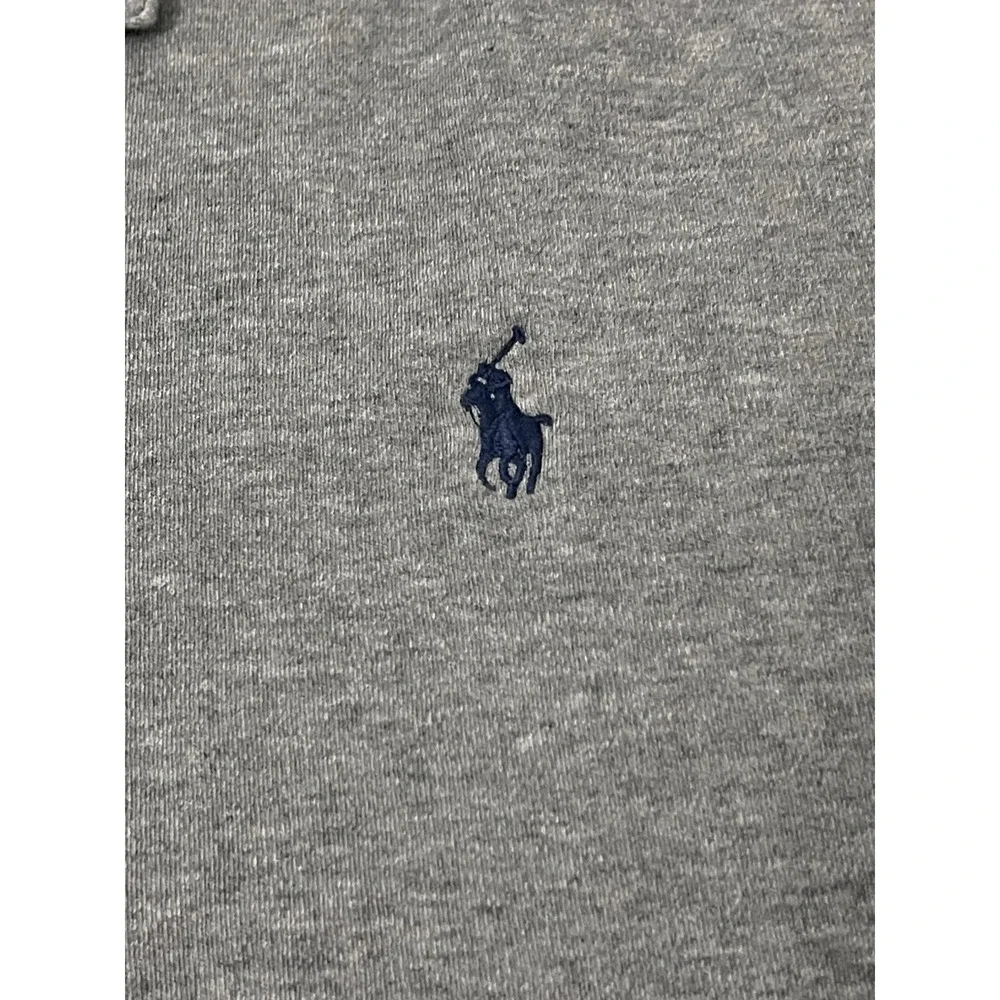 Polo Ralph Lauren Performance Classic Short Sleeve Shrt Gray Heather Stretch, XL